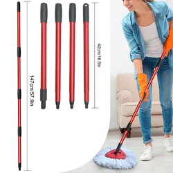 Spin Mop Replacement Handle for Vileda/O-cedar Daily Dust Mops Pole Floor Cleaning Spin Mop Replace for Refills and Brooms