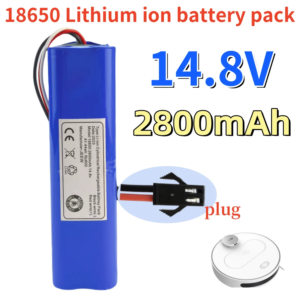 

Original 14.8V 2800mAh Rechargeable Battery For ILIFE V3s V5s V8s DF45 DF43 V3 X3 V50 V55 V5Lpro Robotic Cleaner Parts