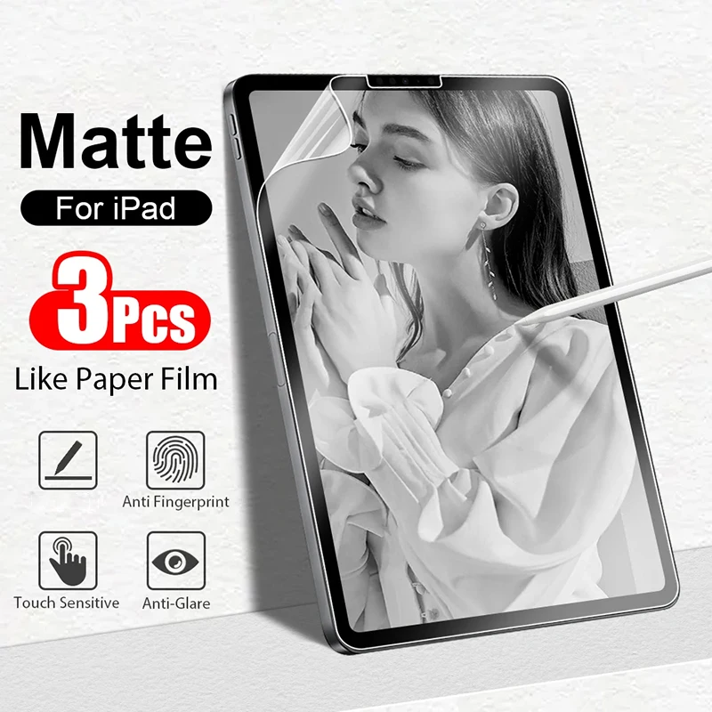 Matte Screen Protector For Ipad Pro 12.9 6th 5th 4th 3th 2th 1th Protective Film for IPad Pro 12.9 2022 2021 2020 2018 2017 2015