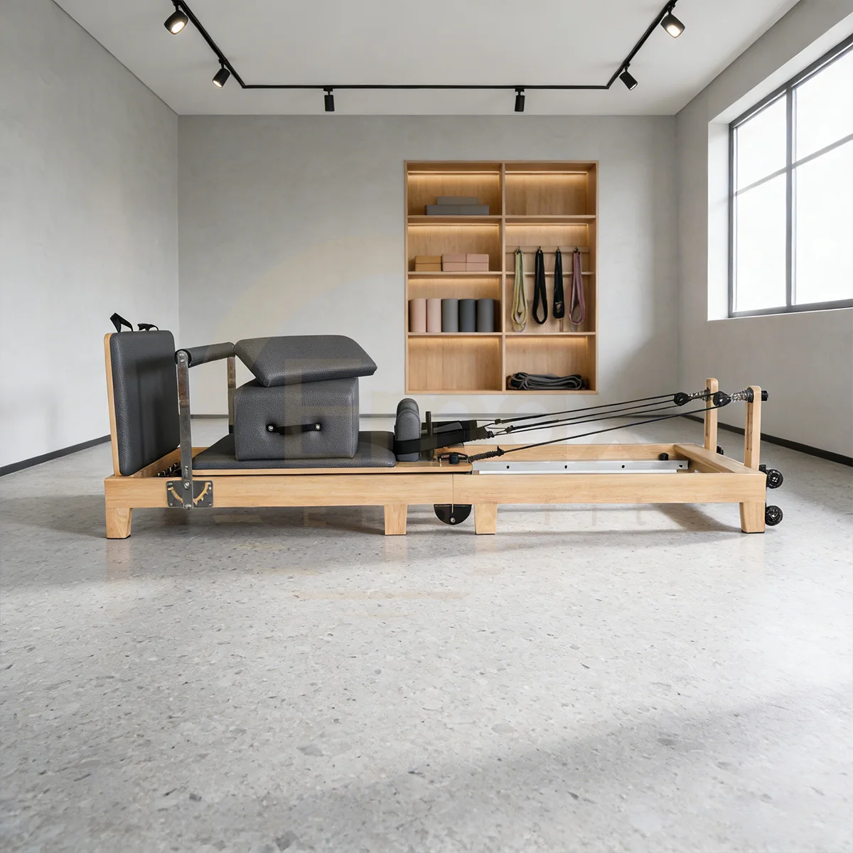 

ATV&UTVOak Look Foldable Pilates Reformer Elegant Design Compact Storage Solution