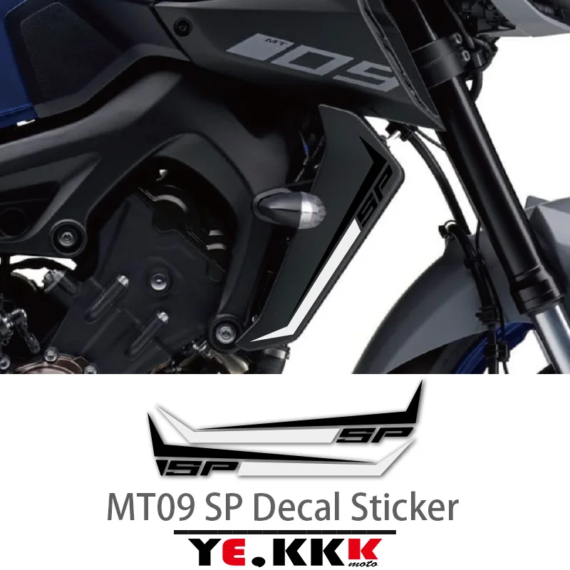 

MT-09 SP Fairing Sticker Decals Hollow Reflective Radiator Rad Guard Decal Sticker Multiple Colours Available For YAMAHA MT09SP