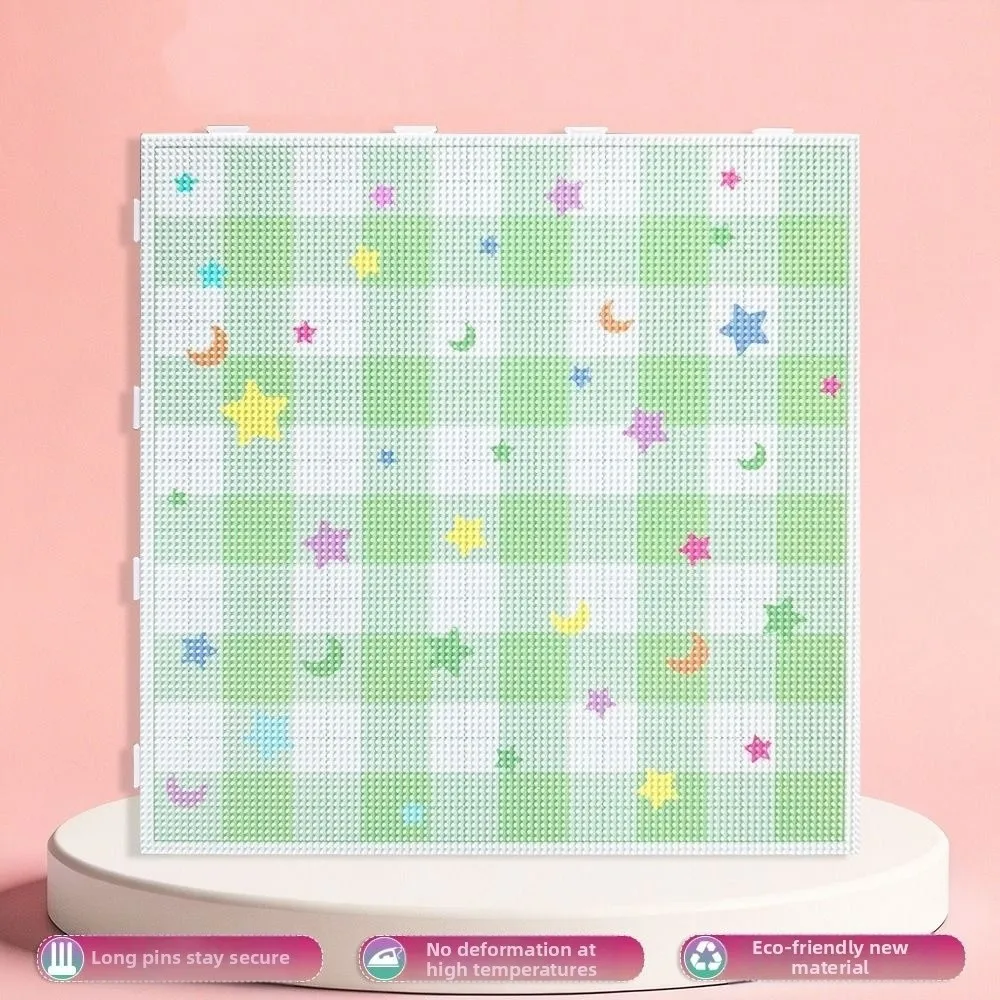 78x78/104x104Pins Fuse Beads Pegboards 2.6mm Beads Heat Resistant Perler Beads Boards Stars Moons Reusable Hama Beads Pegboards