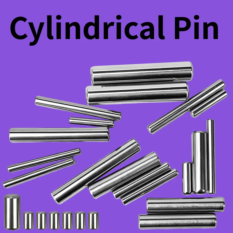 1/5/10/50Pcs M1.5 M2 M2.5 M3 M4 M5 M6 M8 M10 304 Stainless Steel Dowel Pins Cylindrical Locating Pin Round Solid Rod Assortment