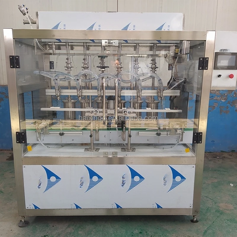 

Automatic Bottle Barrel Can Anti-corrosive Acid Alkali Bathroom Toilet Cleaner Hand Sanitizer Liquid Plunger Filling Machine