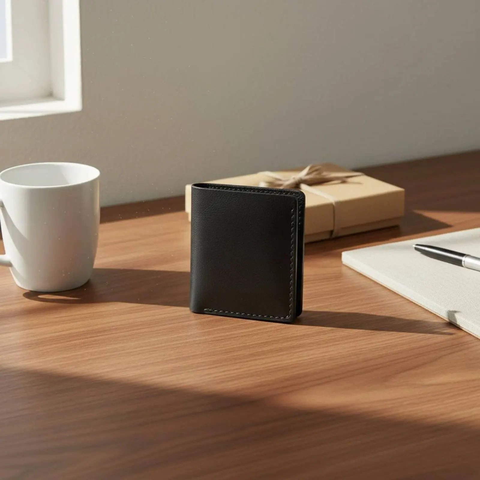 

Wallet Making Kit DIY Short Wallet Kit Handmade Long-Lasting for Men