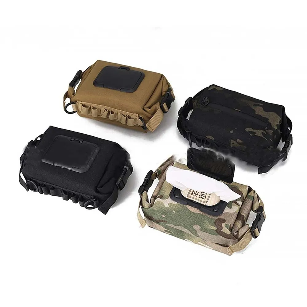 Bolsa táctica de nailon impermeable para pañuelos en exterior - imagen 5