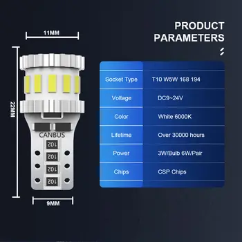 TEENRAM 適用於雷諾風景 2 3 4 2003 2004 2005 2006 2007 2008 2009 2010-2020 的 2 個 LED 牌照燈泡 10 最佳銷售 雷諾風景 2006 - №3