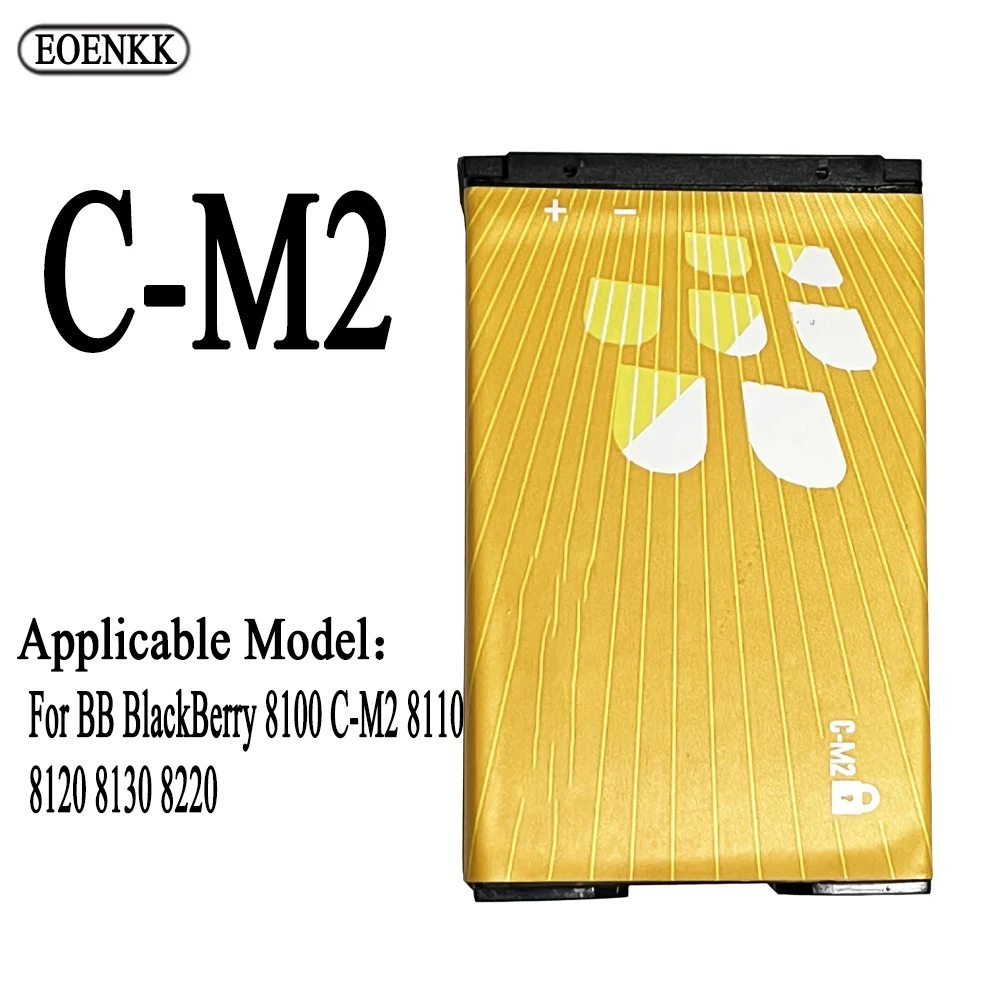 C-M2 Battery For BB BlackBerry 8100 C-M2 8110 8120 8130 8220 Repair Part Original Capacity Phone Batteries