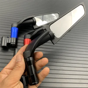 Gương chiếu hậu cạnh tranh xe máy, cánh cố định cánh cho Kawasaki Z1000 Z900 Z800 Z750 Z400 Z300 Z250 10 Bán hàng chính Kawasaki Z800 Bán hàng Phía sau - №4