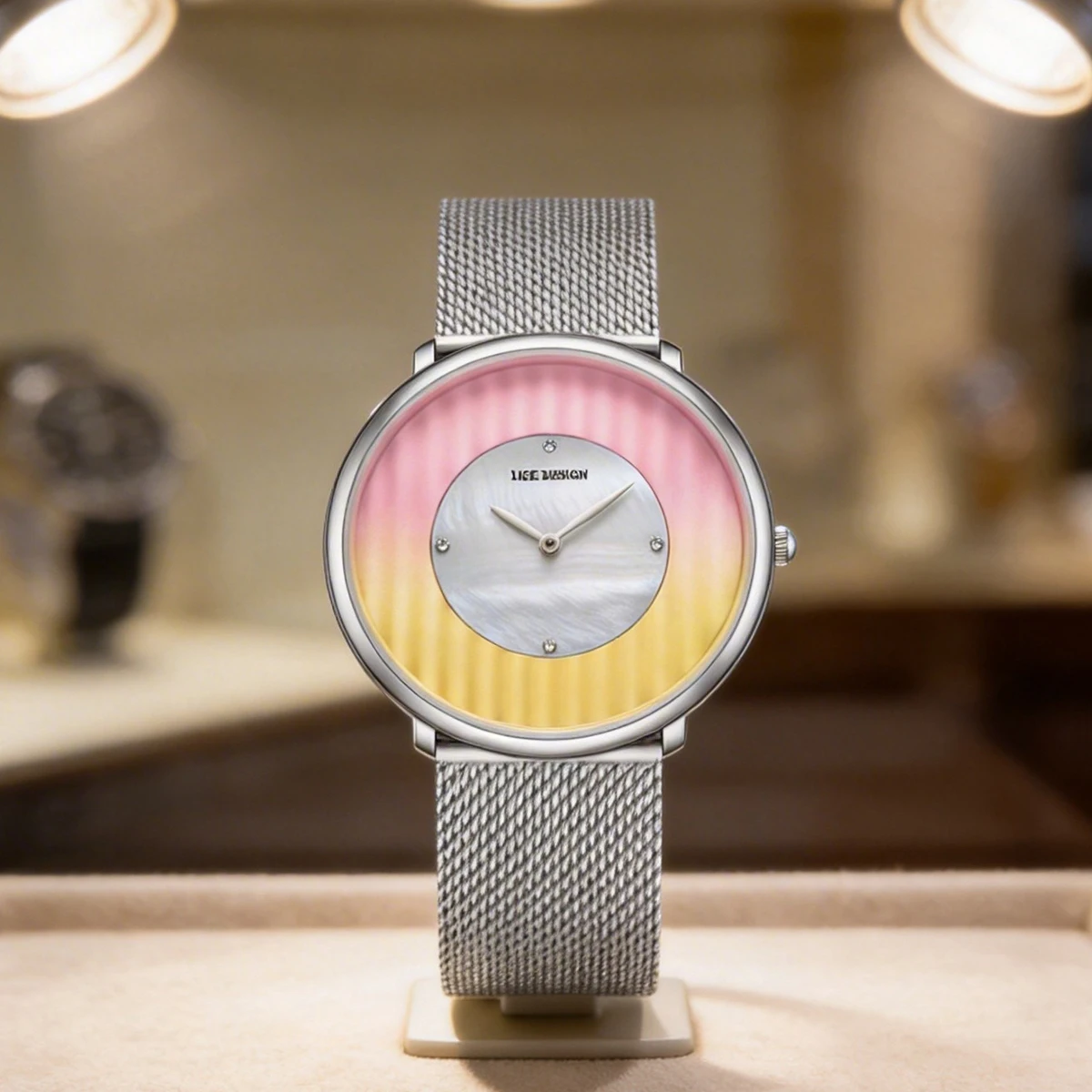 

Новые уникальные женские часы LIGE: модные повседневные кварцевые наручные часы с меняющим цвет циферблатом, простые ультратонкие стальные мужские часы, специальная серия