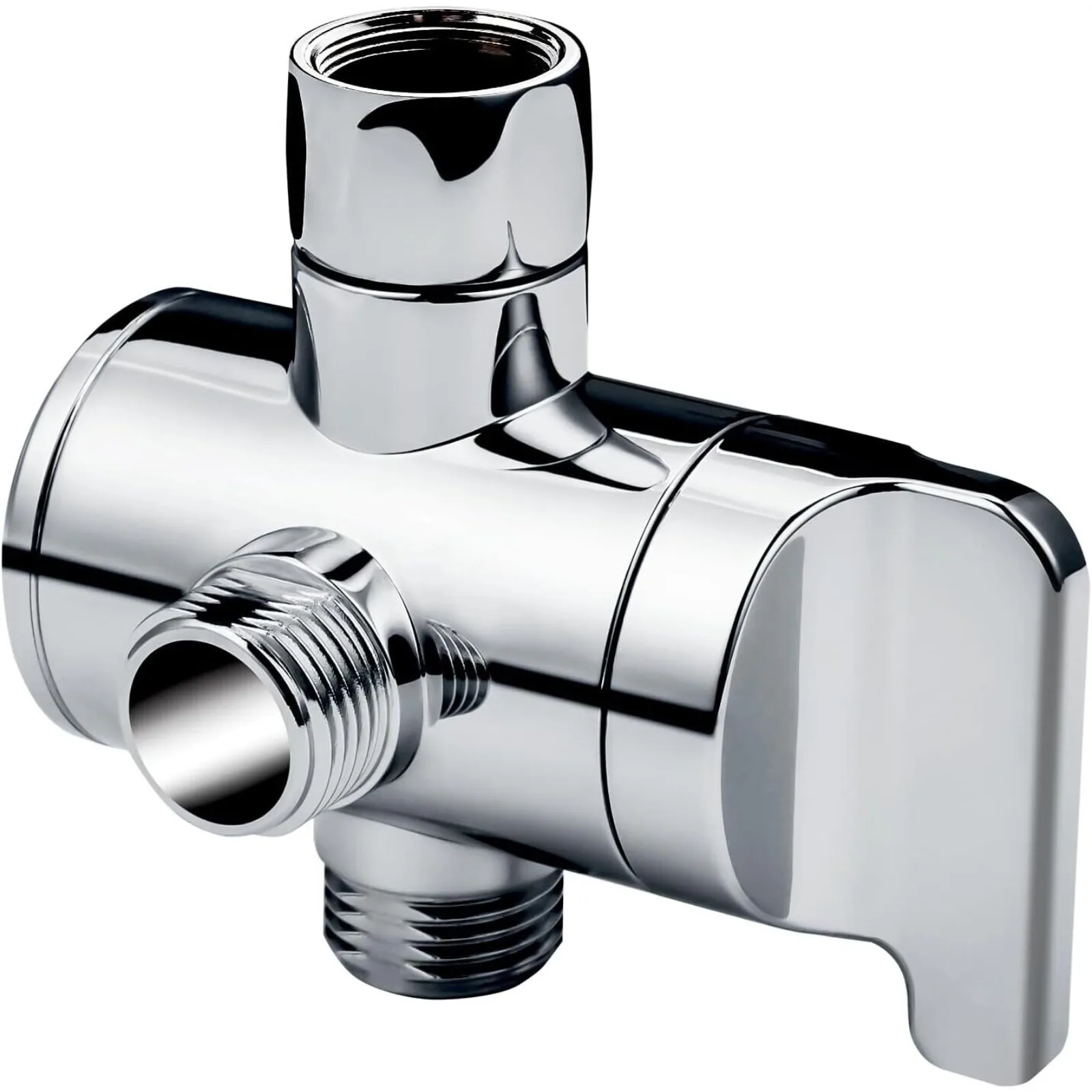 

US NEW 3-Way Shower Head Diverter Valve - Chrome (PBA0907)