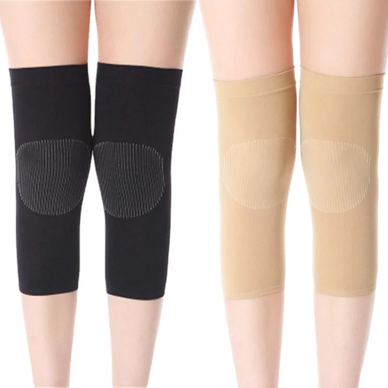 1 Pair Sports Kneepad Kneepad Warm Women\'s Knee Joint Ultra-thin Air-conditioned Room Breathable Seamless Knee Pads