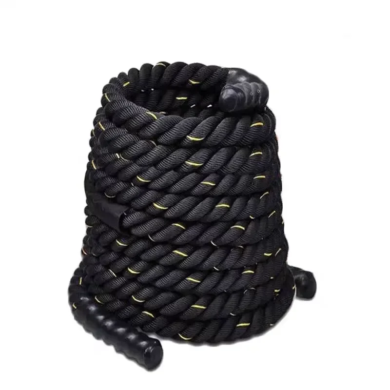 Heavy duty battle ropes commercial fitness equipment for functional fitness, strength and conditioning