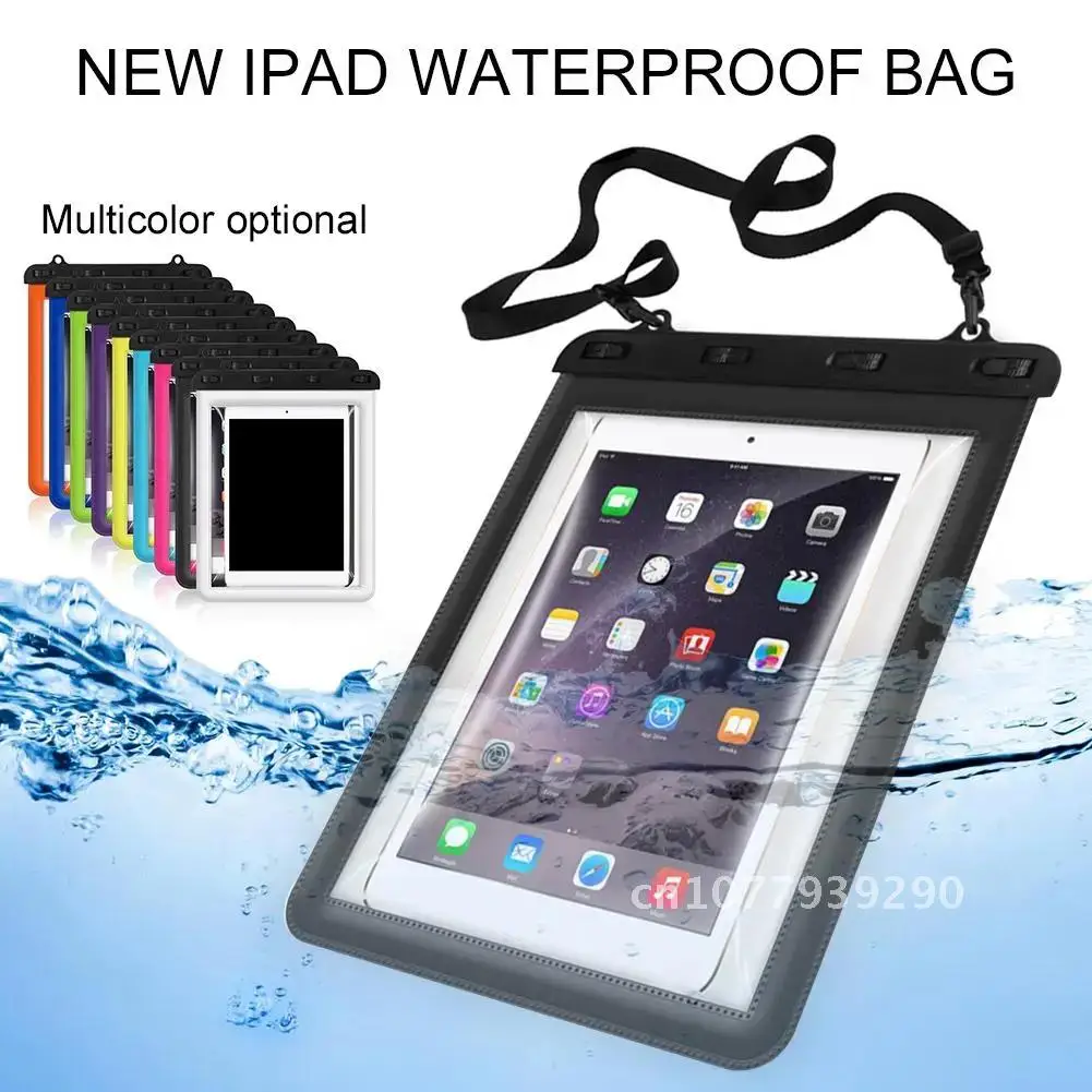 

Water Resistance Pouch Case Cover Protector 10.5 Inch Waterproof Tablet Dry Bag For Ipad Kindle Samsung MiPad2/3