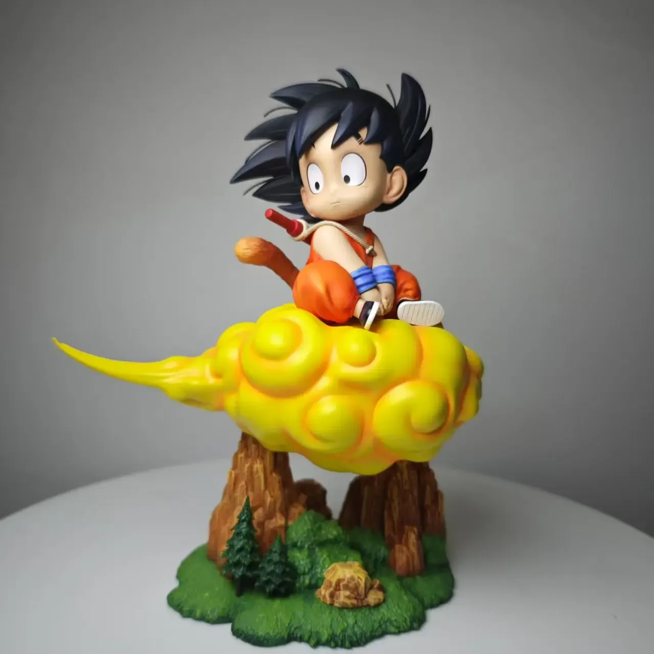 21cm/8.27inch Dragon Ball cartoon character Goku Anime Figure Kid Goku Pvc Action Figures decoration Collection Model Toys Gifts
