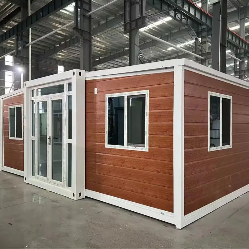 20FT Premade Container House with Sandwich Panel Roof Modern Design Expandable for Office Building & Apartment