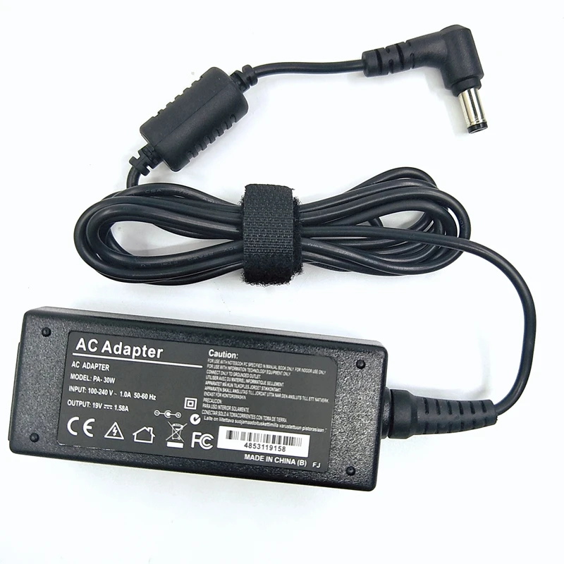 Laptop adapter 19V 1.58A 30W 5.5*1.7mm AC Power Adapter Charger For ACER Aspire One D255 D255E D260 ZG5 ZA3 KAV60 NAV50T D250