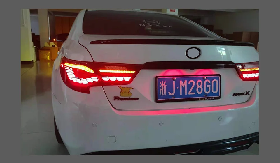 Car bumper tail light for Toyota Reiz Taillight LED 2014~2016y car accessories reiz taillamp Mark X tail light