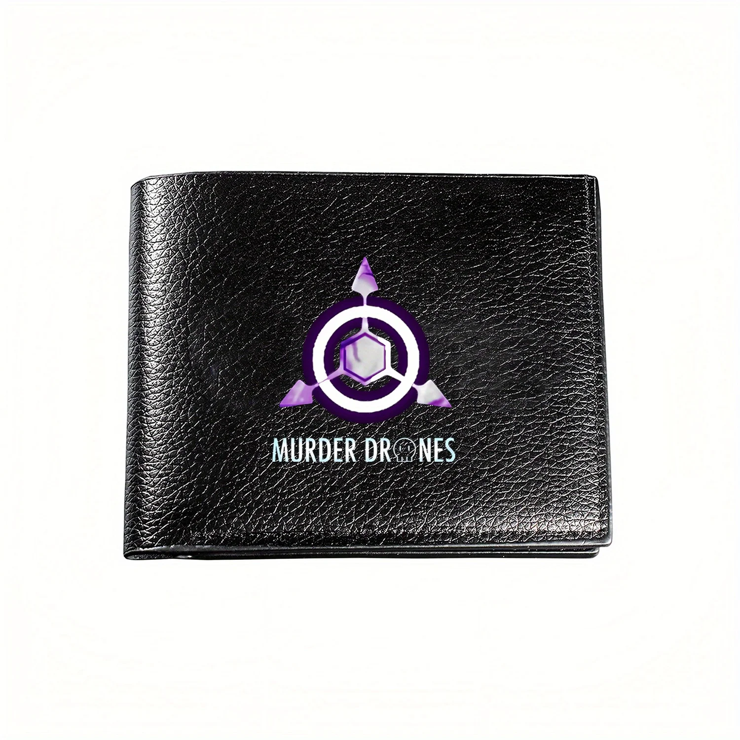 Murder Drones Logo: Stylish Hexagon Design Wallet for Men Business Mens Casual Elegant Simple Practical Quality Wallet Stylish P