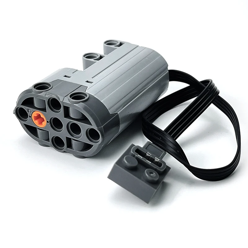 Piezas técnicas MOC DIY de alta calidad, funciones de potencia RC, servomotor M XL L Compatible con 8882 8883, pieza de accesorios de bloques de construcción