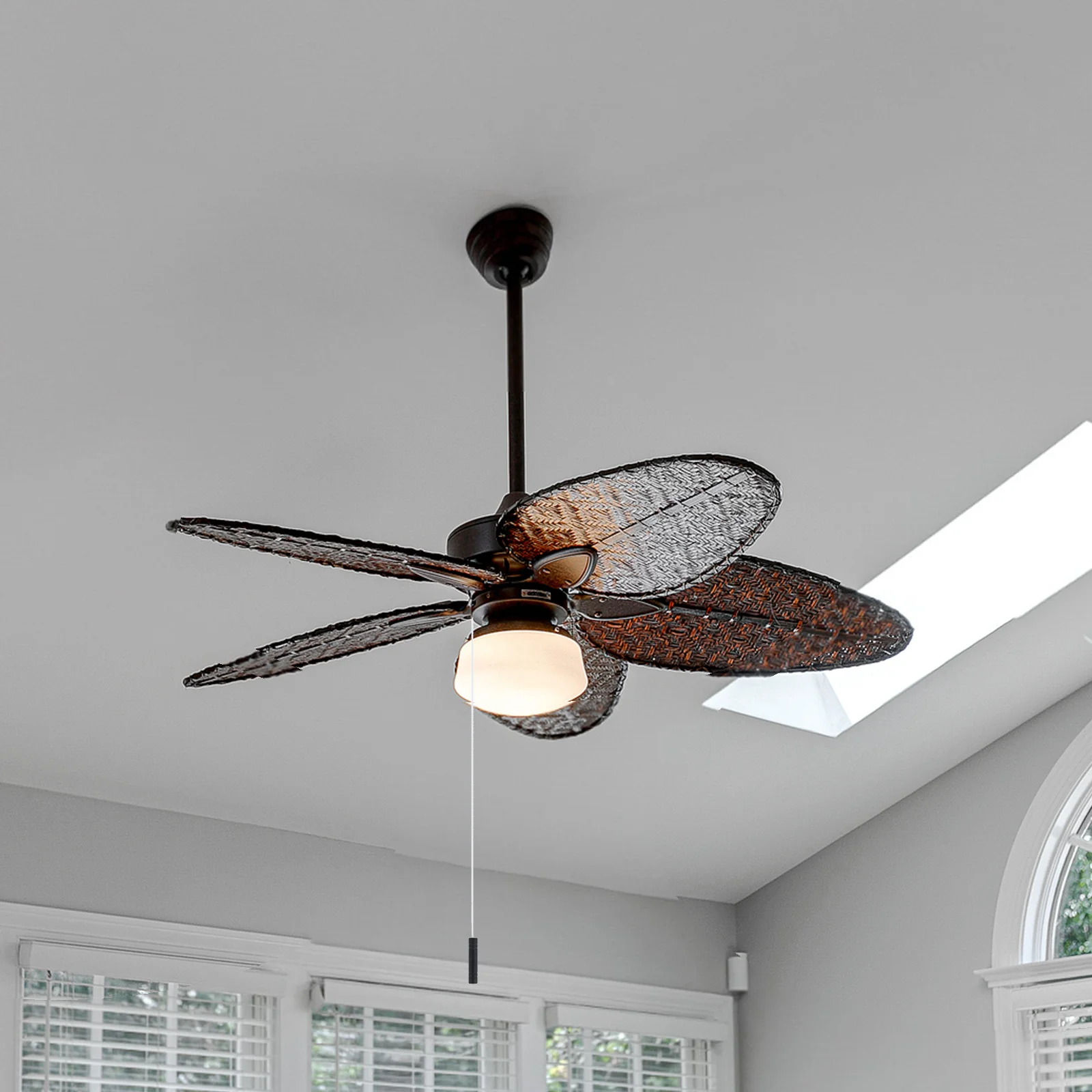 Maniglia di ricambio per luce da bagno, ventola da soffitto, corda da tiro, cavo per lampada a sospensione da 1,5 m, cavo di ricambio per luce da bagno