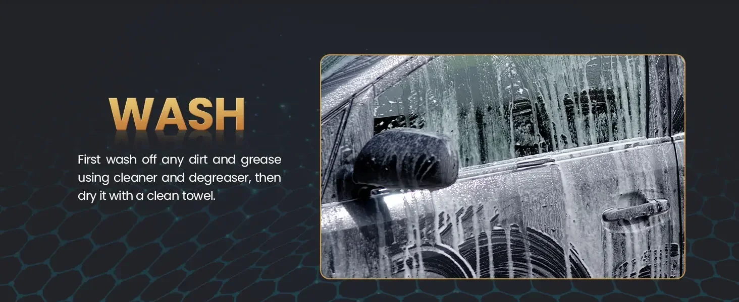 20H Fortschrittliche Nano-Graphen-Keramikbeschichtung 140ml UV-Technologie Extrem Hydrophobe Auto-Keramikbeschichtungs-Set für Autopflege – Detail 7