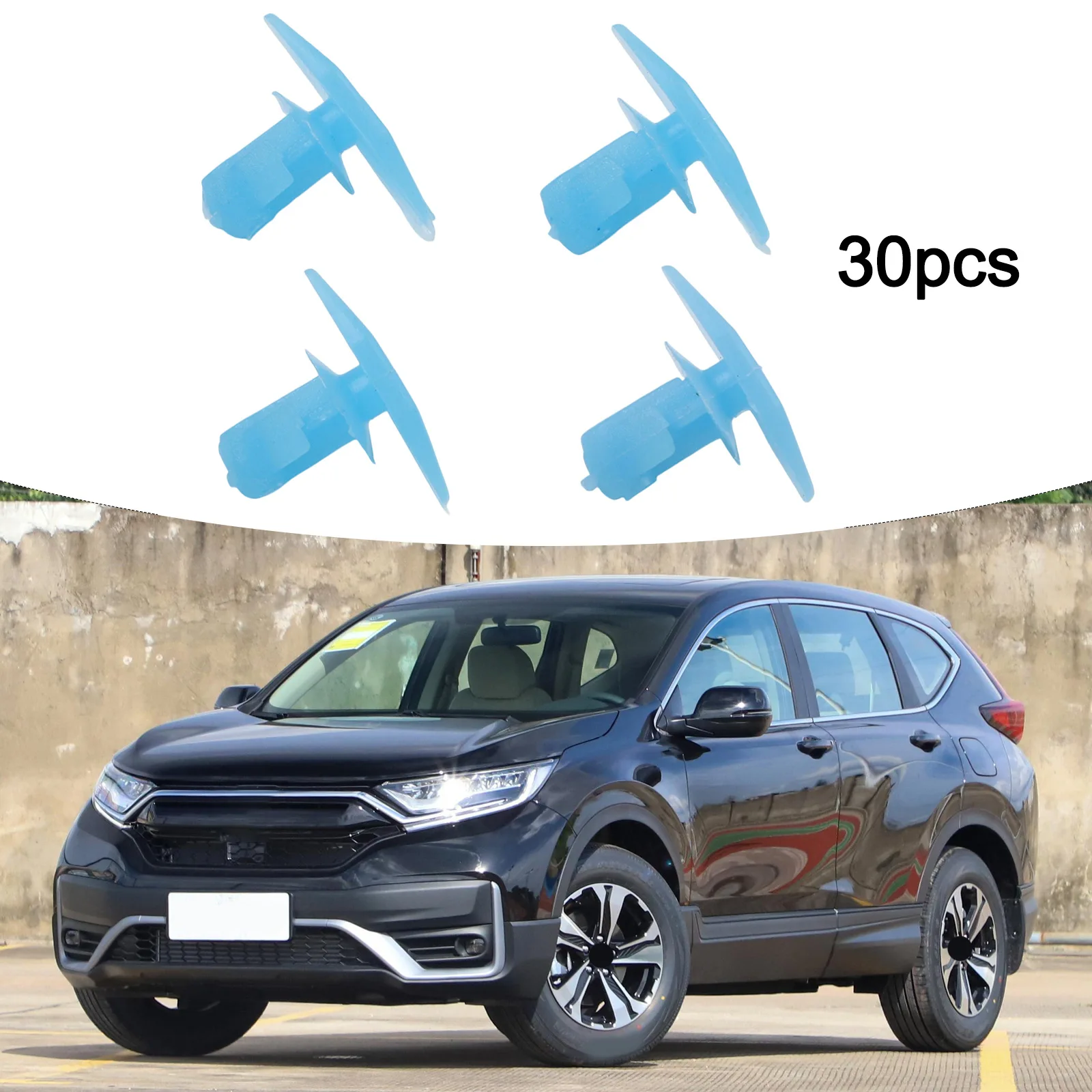 Molding Clip Door Weather Strip For Civic For Honda Front/Rear/Left/Right Nylon Part Replacement Retainer  Molding