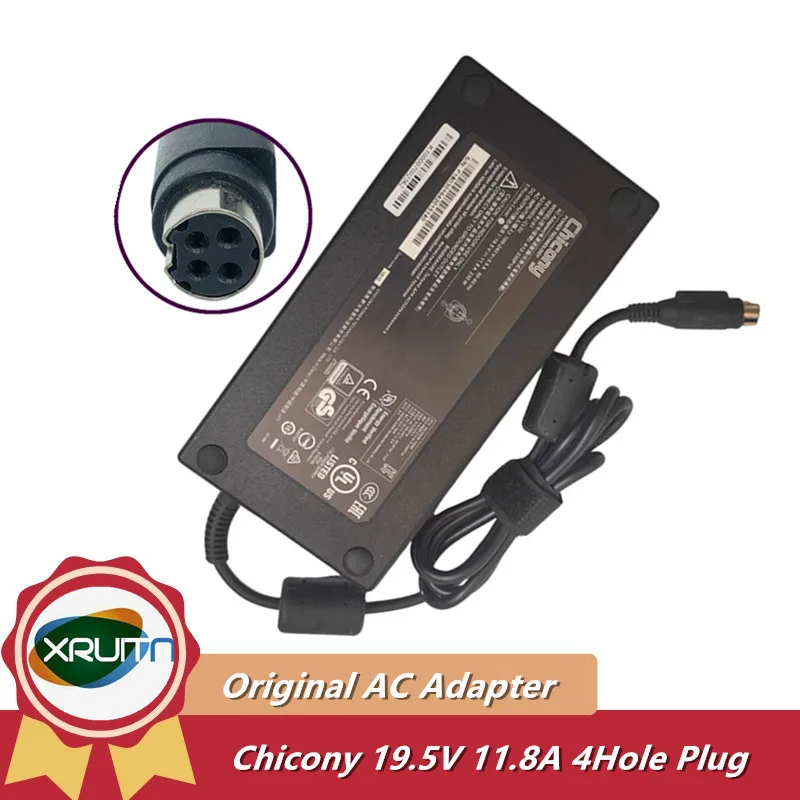 

A12-230P1A 19.5V 11.8A 230W 4-Holes ​A230A003L Chicony AC Adapter Charger For MSI GT73EVR 7RE GT83VR Power Supply FSP220-ABAN1