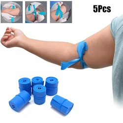 5 Rolls 2.5m*45cm First-Aid Disposable-Tourniquets Latex Tourniquet Medical Tourniquet Necessities Stop Bleeding Strap