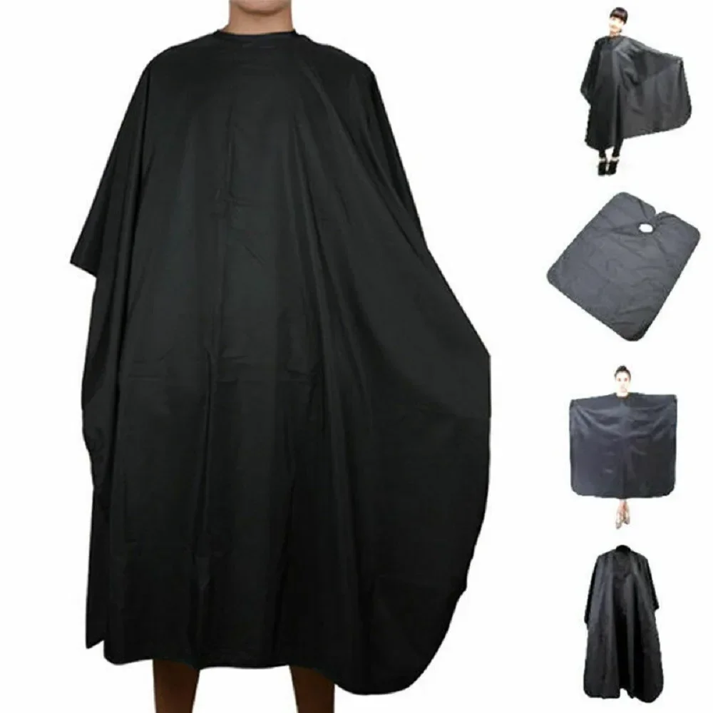 Waterproof Haircut Cape Cloth Cutting Hair Pattern Salon Barber Cape Hairdressing Hairdresser Apron Wrap Gown Tools Barber Apron