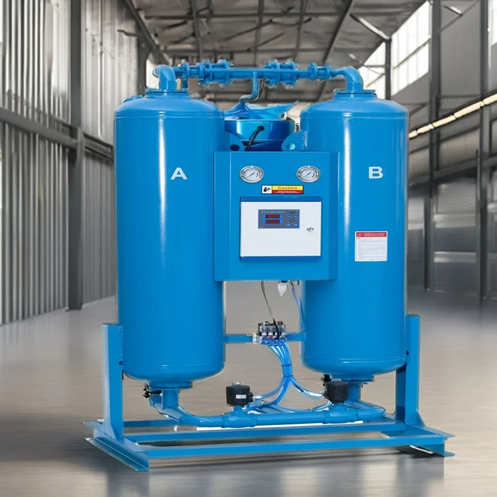 

High Performance HSD-1MXF Microthermal Regeneration Adsorption Compressed Air Dryer Customized High Quality Drying Food Industry