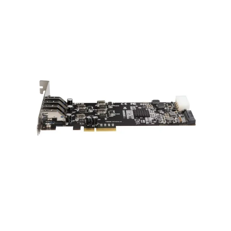 Super Seed Internal Wired 20G PCI-e 4 Port USB Expansion Card 12 Months Warranty Desktop in Stock for TXI058