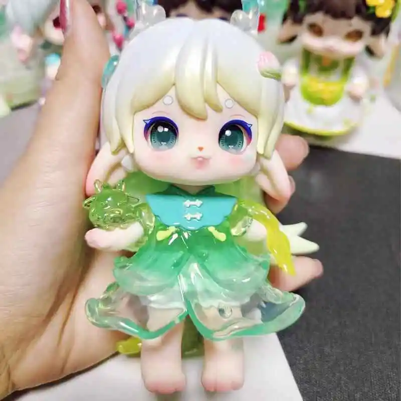 

Ruby Tea Immortal Workshop Second Generation Tea Preface Blind Box Handmade Cute Ancient Style Doll Ornament Doll New Year Gift