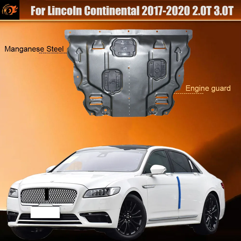 For Lincoln Continental‌ 2017-2020 2.0T 3.0T Protective Plate For Engine And Water Tank Chassis Guard Board Protection Plate