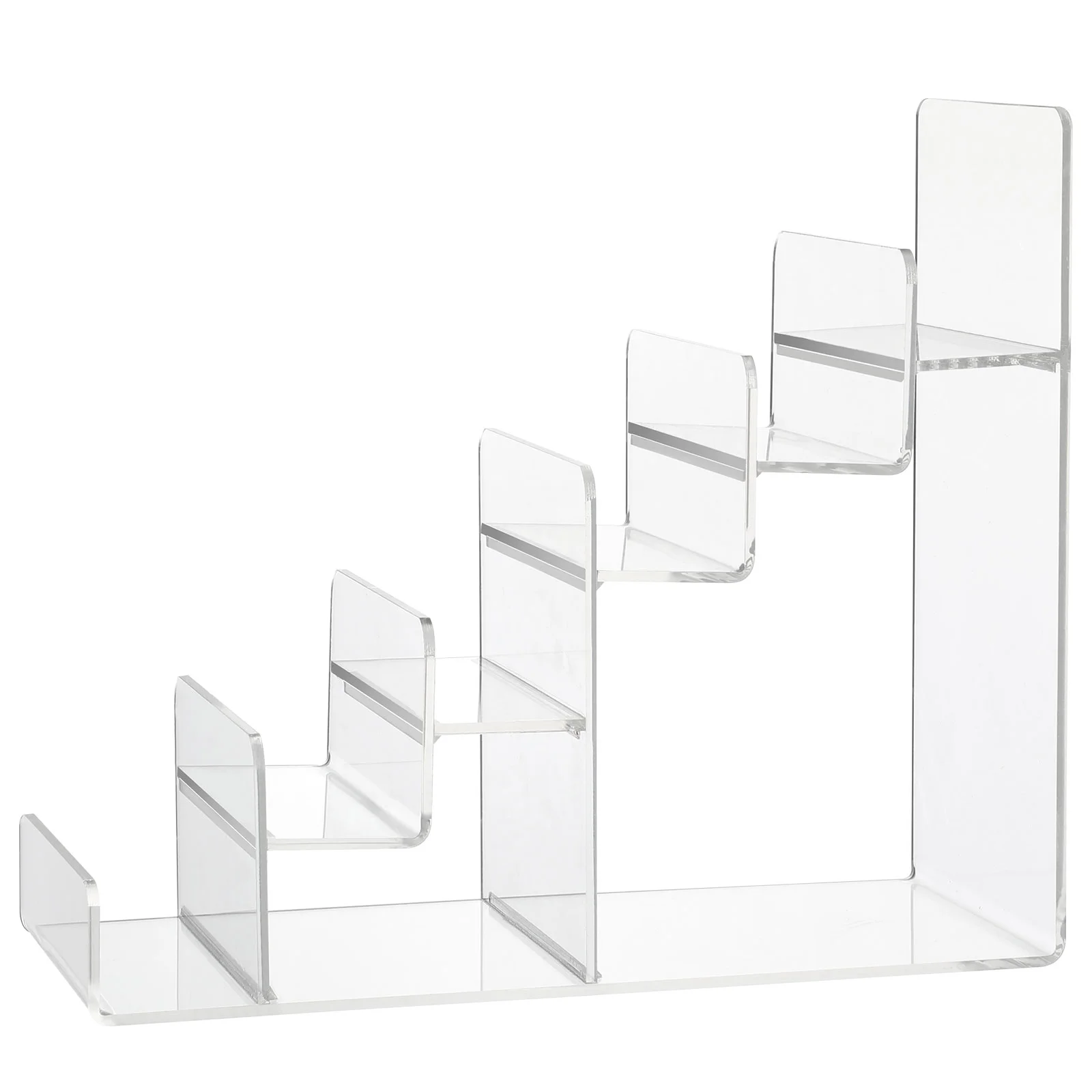 Trapezoid Display Stand Purse Rack Wallet Clear Tote Bag The Organizer Glasses Holder