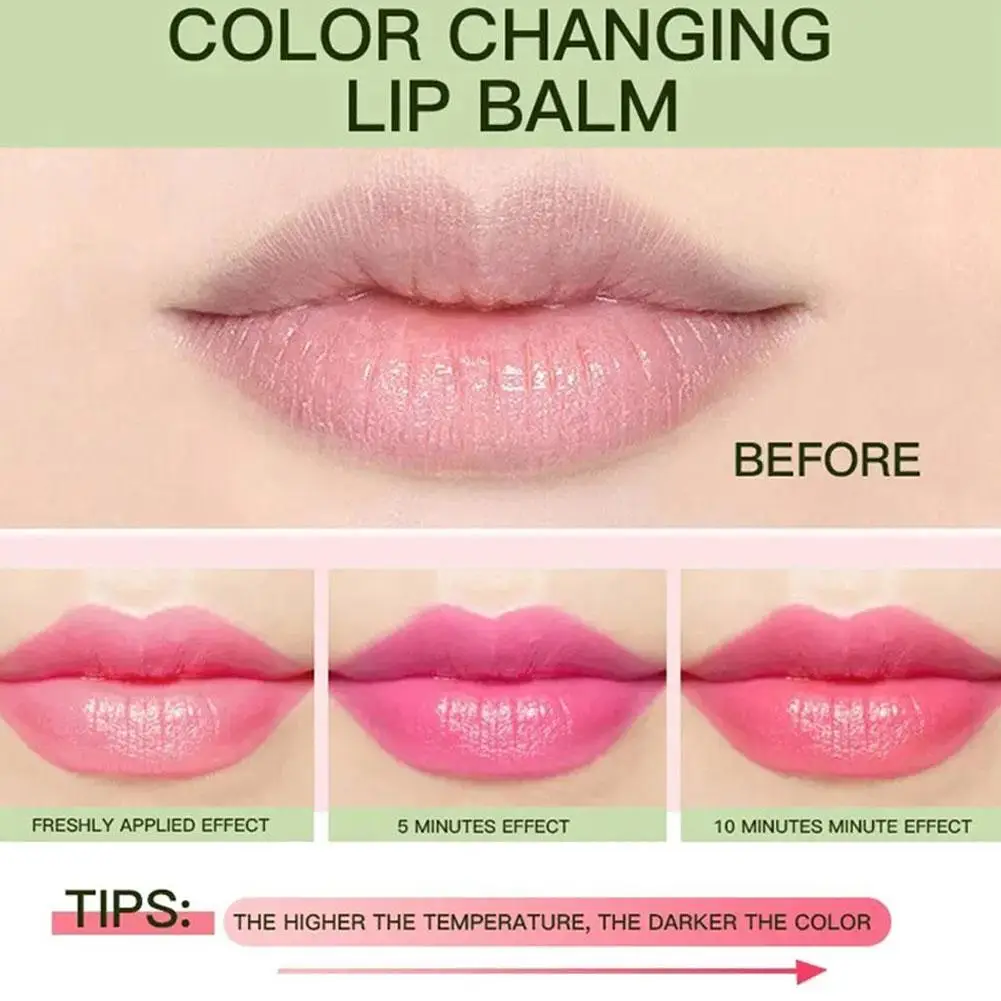 Aloe Vera Lipstick Color Changing Lip Balm Lasting Cup Non-stick Lip Wholesale Tint Gloss Mirror Korean Make-up Cheap Lip E4l1