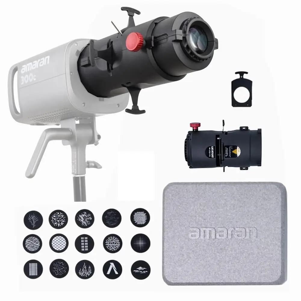 Aputure Amaran Spotlight SE 36° Lens Projection Lens Modifier for Amaran 300C 150C 200X S 60X S Aputure 300X Bowens Mount Lights