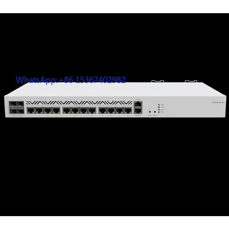 CCR2116-12G-4S+ 16-Core 10G Enterprise Router 4×10G SFP+ Port High-Speed Network Equipment Accessory