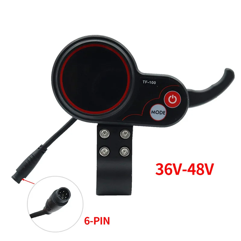 Elektrische Roller Dashboard Für Kugoo M4 6/5pin TF100 Panel Kommunikation Instrument Display Skateboard Ersatzteile – Detail 1