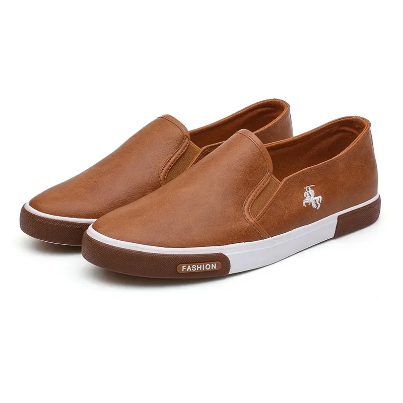 Men\'s Seasonal Feet Set Fashion New Little White Shoes Men\'s Flat Bottom Rubber Shoes Skateboard Leisure Work Shoes