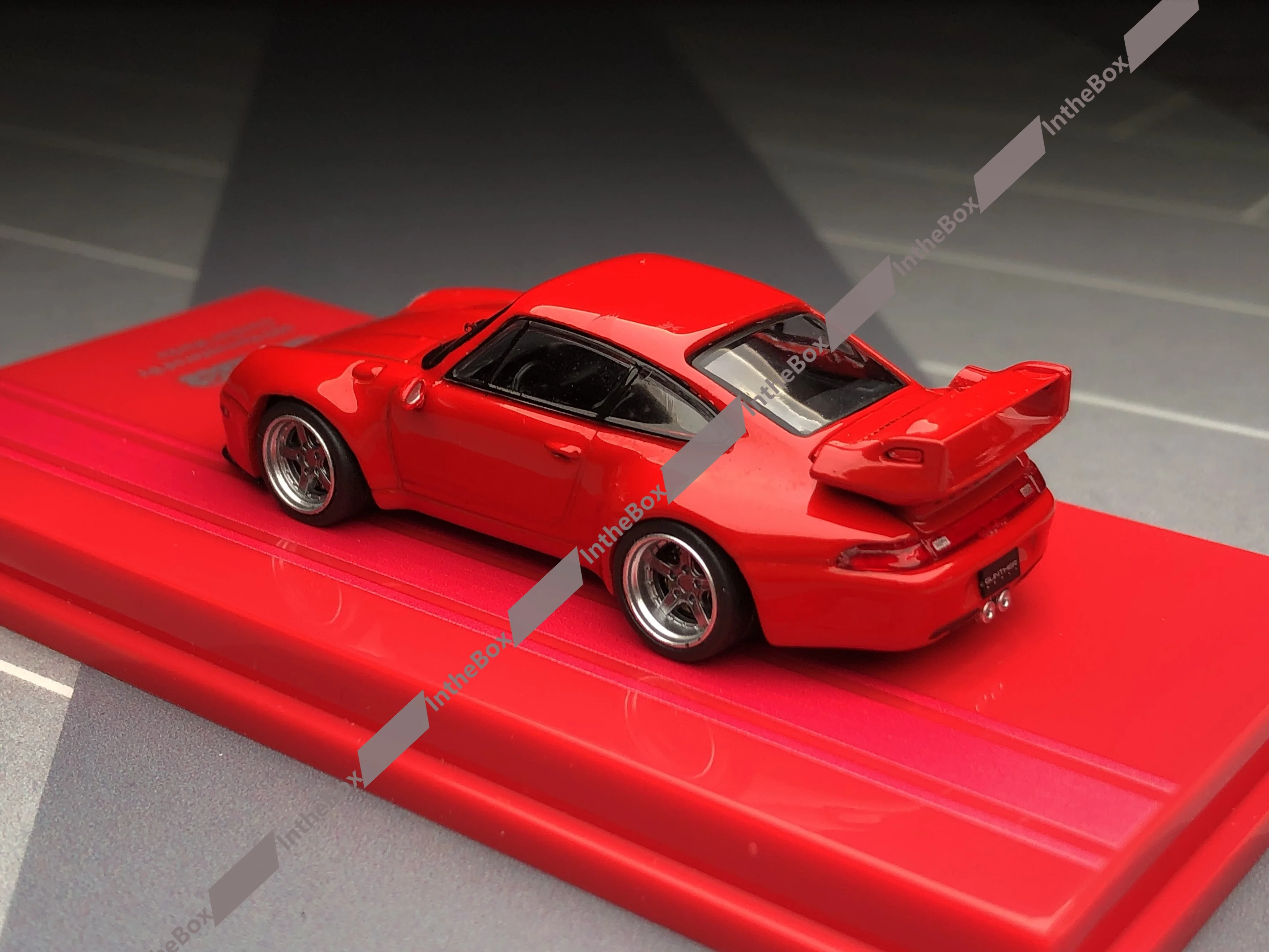 993 Gunther Werks Model Car Alloy Diecast Model Car Collection Limited Edition Hobby Toys Tarmac Works 1:64