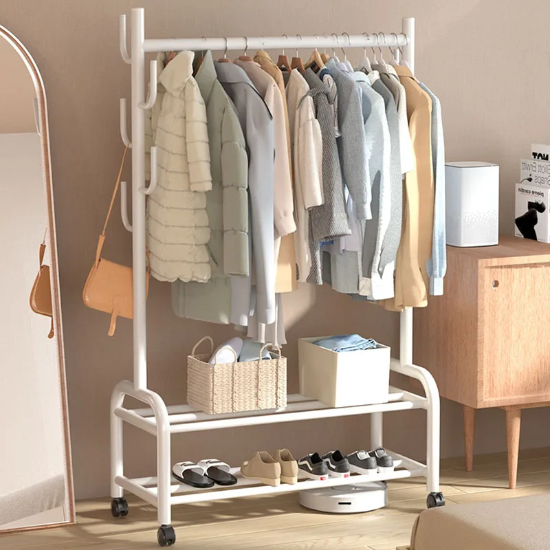 

Floor Stand Coat Racks Clothes Hanger Children Multi Hallway Coat Rack Shouse Accessories Burro Ropa Entrance Furniture WW50CR
