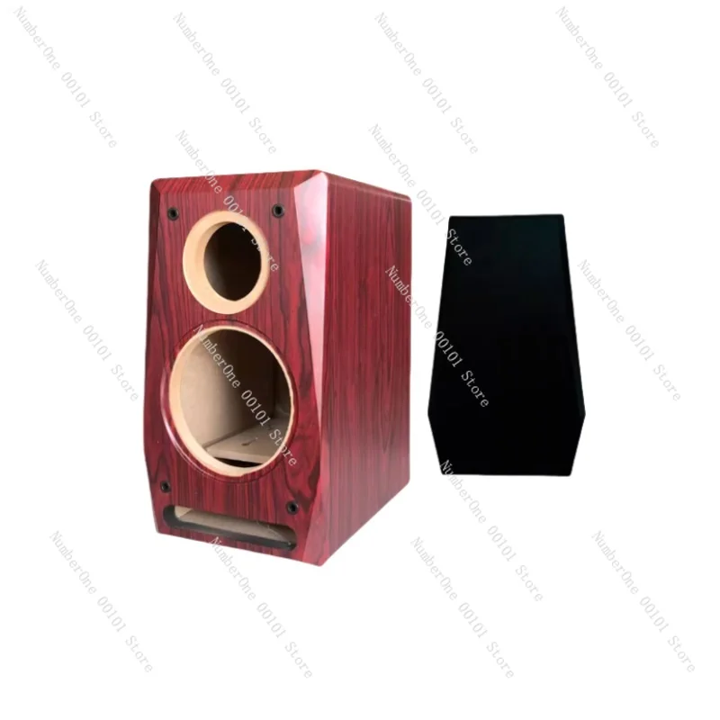

6.5-inch(146/168mm)Maze Speaker Empty Box,High/Low Sound Speaker Box,HiFi Speaker Wooden Housing,DIY Car/Home Audio Modification