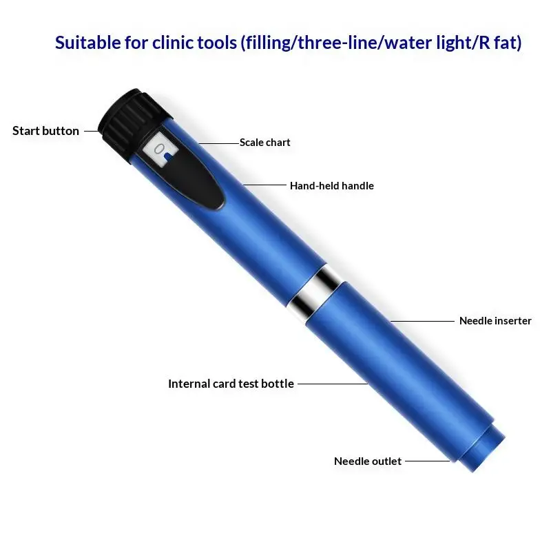 1Pc/2Pcs Universal Lilly Insulin Injection Pen And Magic Wrinkle Removal Medical Aesthetic Pen 8 Colors