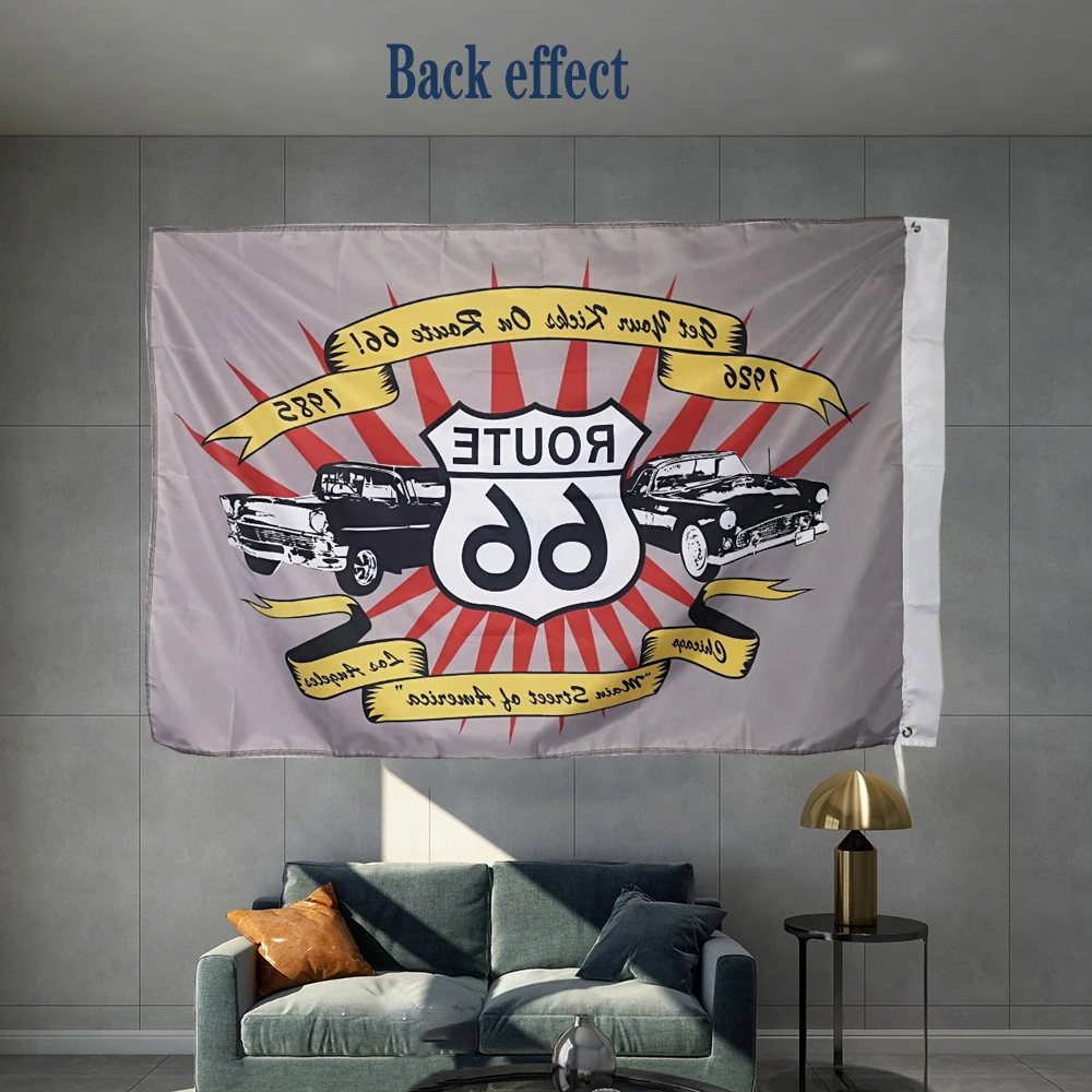 Route 66 USA Flag Mother Road - Outdoor Sport Usa review and price