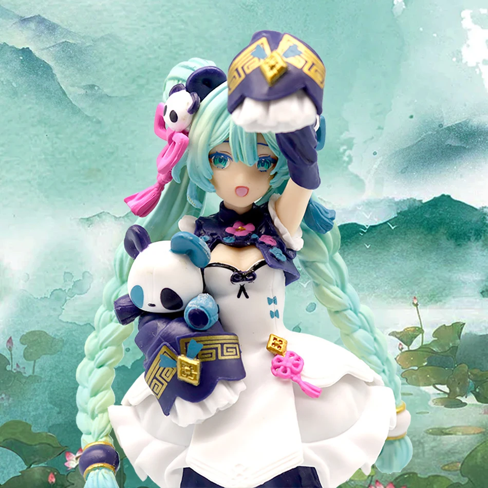 18cm-hatsune-miku-bonito-estilo-panda-chines-moda-figura-de-acao-kawaii-menina-modelo-pvc-figura-colecionavel-ornamento-de-mesa