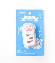 White Kawaii Cat Claw Correction Tape (6m) image
