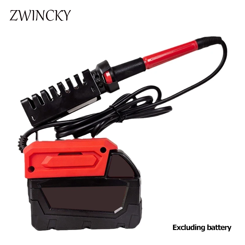 For Milwaukee 18V Battery 60W Electric Soldering Iron Wireless Welding Power Tool 300-500℃ Temperature Adjustable Fast Heating