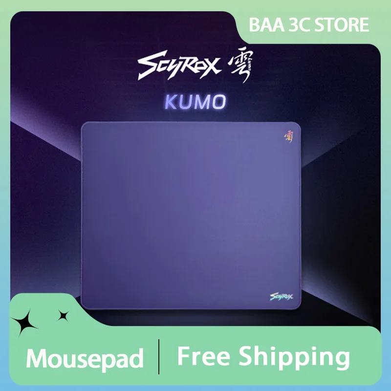 Scyrox KUMO Mousepad Exquisite Surface Control Mousepad Customized Inoac SlimFlex Poron Foam Mouse Pad PC Accessories