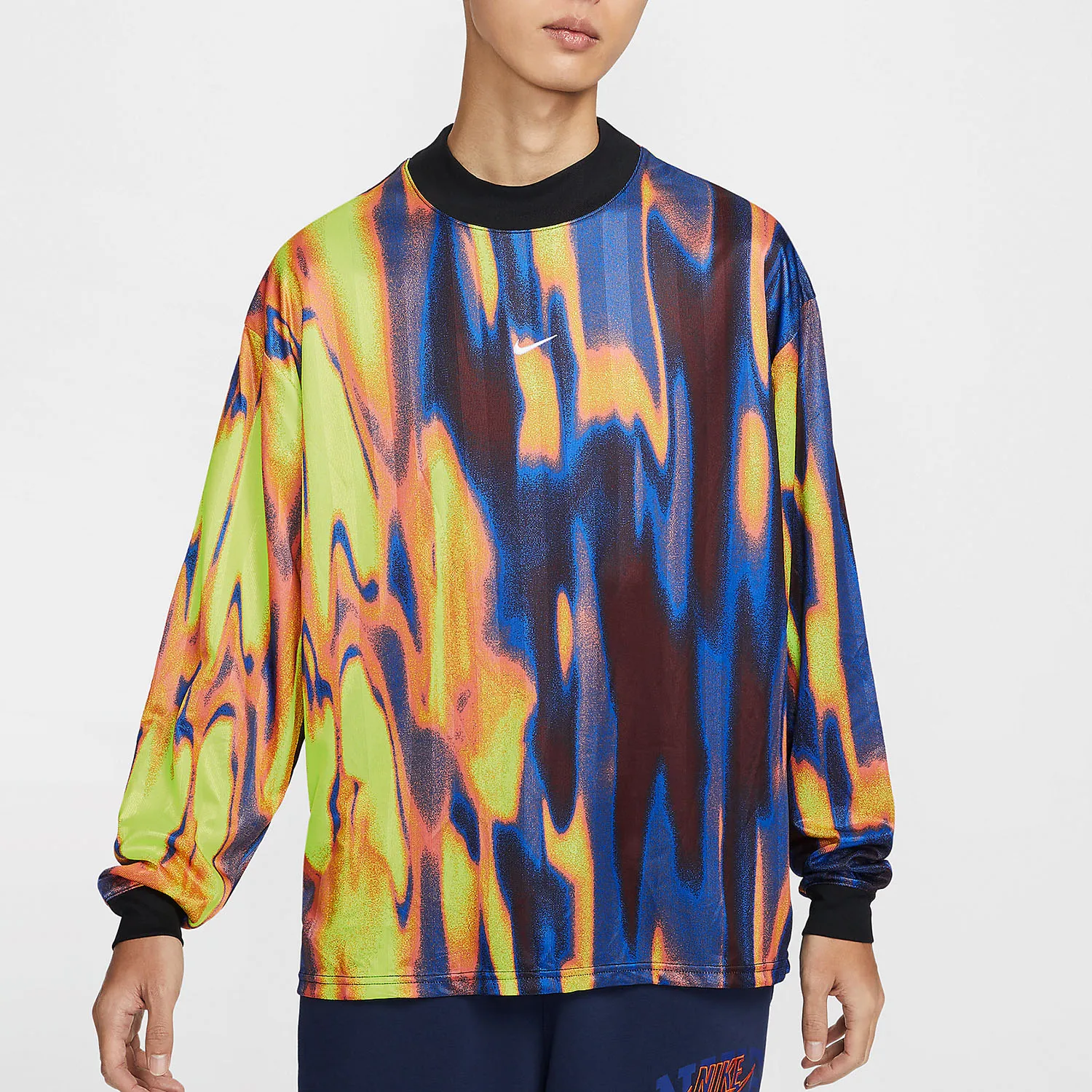

Оригинальная мужская модная футбольная футболка Nike Dri-FIT с длинными рукавами FZ0561-643